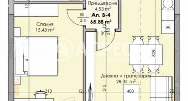 Двустаен апартамент, Пловдив, Кършияка, 642063, Снимка 2