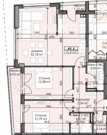 Тристаен апартамент, Пловдив, Каменица 1, 651064, Снимка 1
