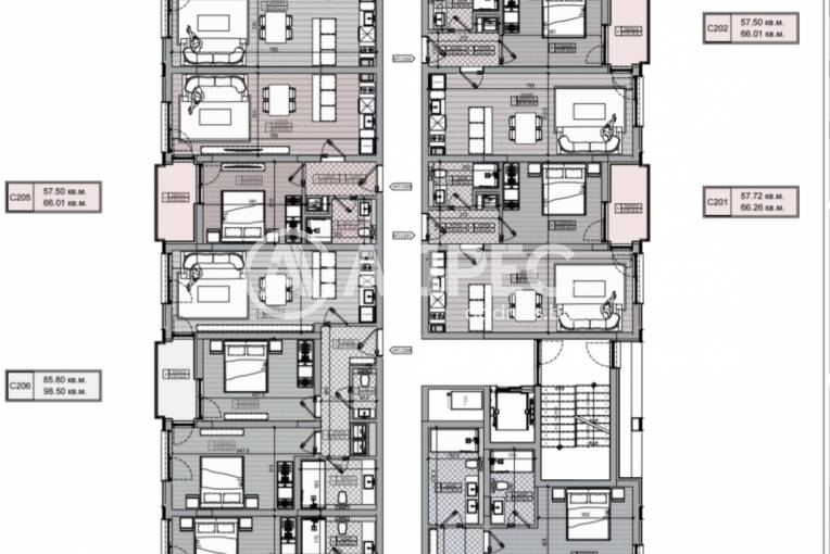 Двустаен апартамент, Бургас, Хоризонт, 698066, Снимка 5