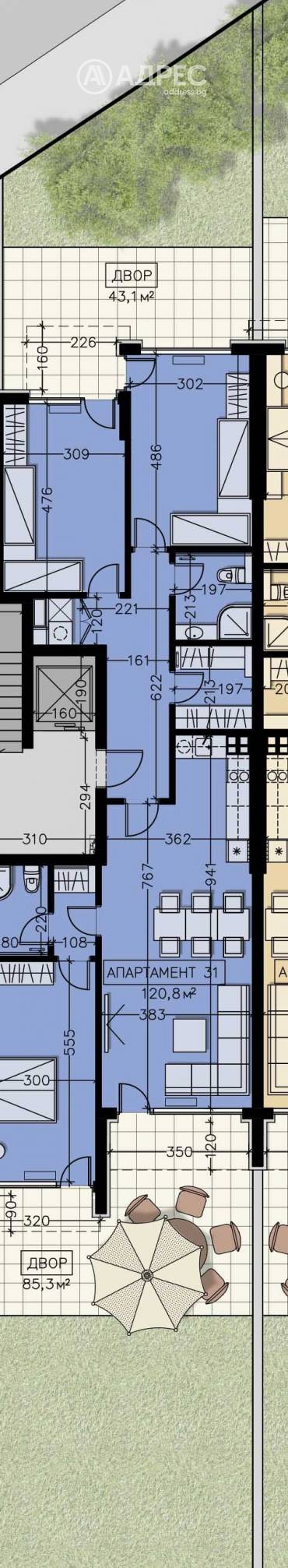 Многостаен апартамент, София, Манастирски ливади - изток, 656067, Снимка 1
