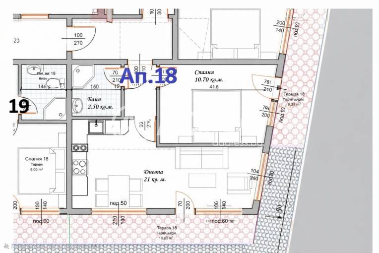 Двустаен апартамент, Варна, Левски, 681070, Снимка 4