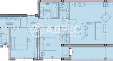 Тристаен апартамент, Варна, Кайсиева градина, 679071, Снимка 1