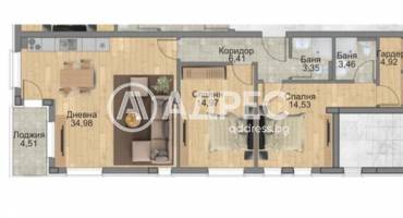 Двустаен апартамент, София, Княжево, 676072, Снимка 1