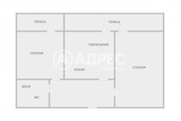 Тристаен апартамент, Варна, Чайка, 697072, Снимка 8