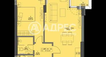 Двустаен апартамент, София, Кръстова вада, 646074, Снимка 2