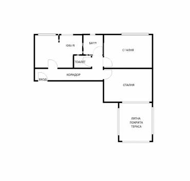 Тристаен апартамент, Варна, Спортна зала, 671077, Снимка 1