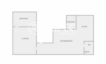 Двустаен апартамент, Варна, Гръцка махала, 687078, Снимка 1