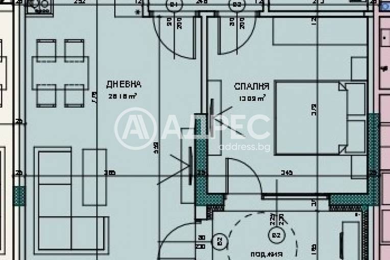 Двустаен апартамент, София, Горна Баня, 661081, Снимка 5
