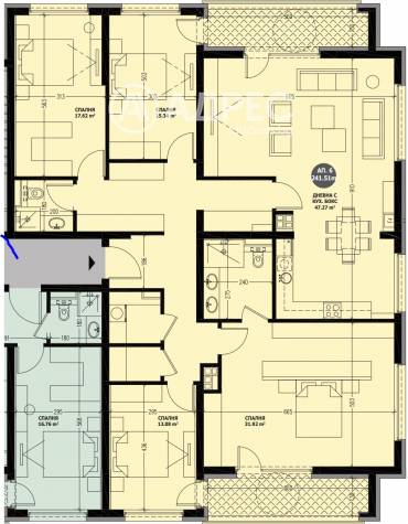 Многостаен апартамент, София, Витоша, 665082, Снимка 1