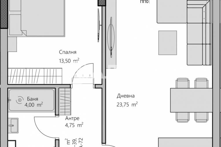 Двустаен апартамент, Пловдив, Христо Смирненски, 668082, Снимка 4
