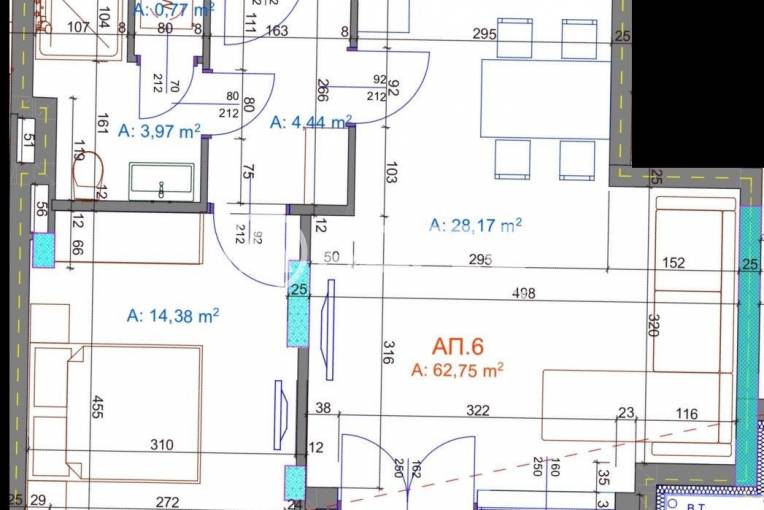 Двустаен апартамент, Бургас, Братя Миладинови, 672084, Снимка 1
