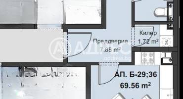 Двустаен апартамент, Пловдив, Христо Смирненски, 635085, Снимка 5