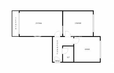 Двустаен апартамент, Варна, Левски, 692086, Снимка 1