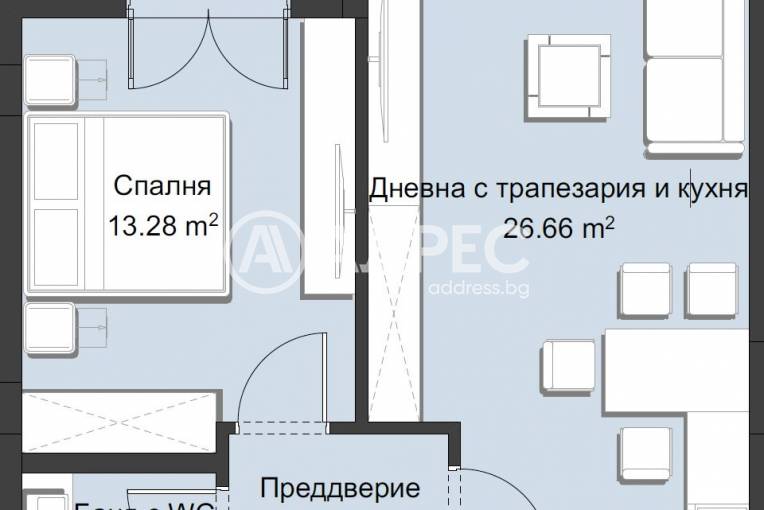 Двустаен апартамент, Пловдив, Христо Смирненски, 635088, Снимка 5