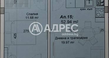 Двустаен апартамент, Пловдив, Беломорски, 672088, Снимка 8