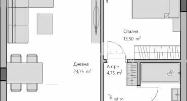 Двустаен апартамент, Пловдив, Христо Смирненски, 668089, Снимка 4