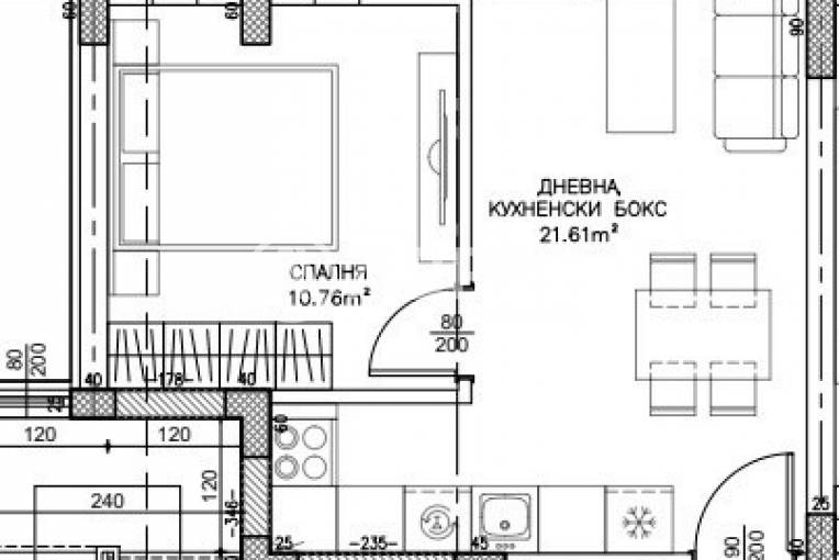 Двустаен апартамент, София, Малинова Долина, 684089, Снимка 10