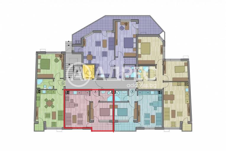 Двустаен апартамент, Варна, Център, 632090, Снимка 3