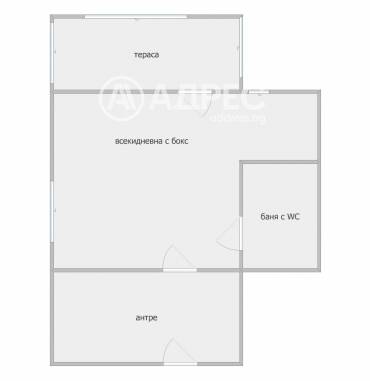 Едностаен апартамент, Стара Загора, Железник- запад, 656093, Снимка 1