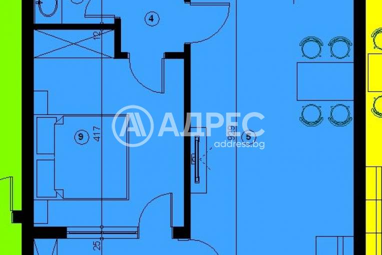 Двустаен апартамент, Ямбол, Център, 681094, Снимка 1