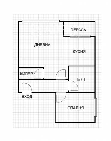 Двустаен апартамент, Варна, Възраждане 1, 689095, Снимка 1