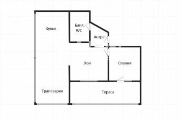 Двустаен апартамент, Созопол, местност Месаря, 547097, Снимка 1