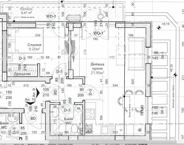 Двустаен апартамент, Варна, Идеален център, 656099, Снимка 1