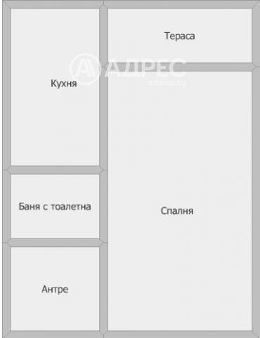 Едностаен апартамент, Стара Загора, Самара-1, 618100, Снимка 1