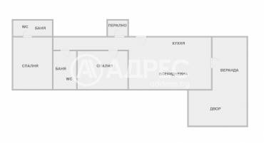 Тристаен апартамент, Варна, м-ст Траката, 623102, Снимка 1