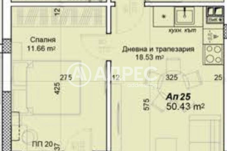 Двустаен апартамент, Пловдив, Беломорски, 672104, Снимка 8