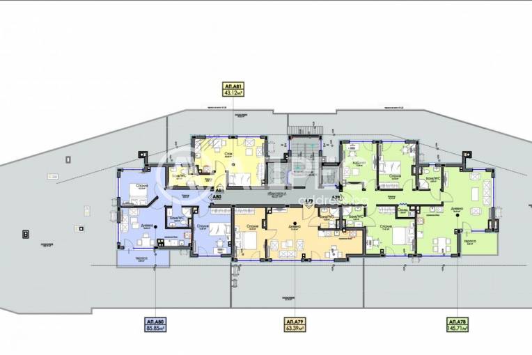 Многостаен апартамент, Бургас, Хоризонт, 681104, Снимка 4