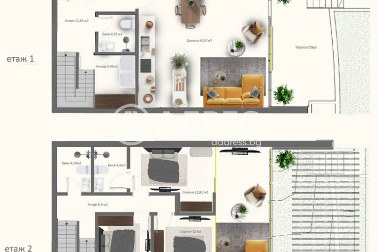 Многостаен апартамент, Варна, к.к. Чайка, 662105, Снимка 4