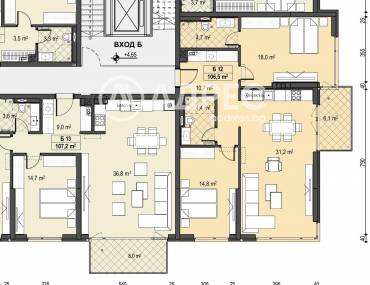 Тристаен апартамент, София, Бояна, 678105, Снимка 1