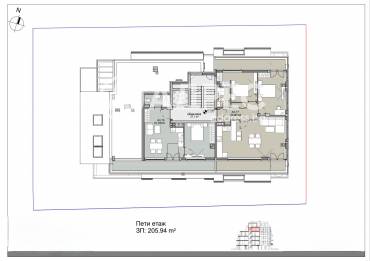 Двустаен апартамент, София, Левски, 656108, Снимка 6