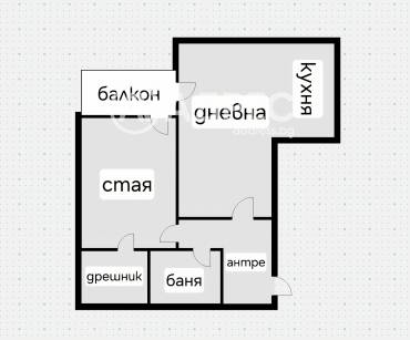 Двустаен апартамент, София, Младост 3, 681108, Снимка 1