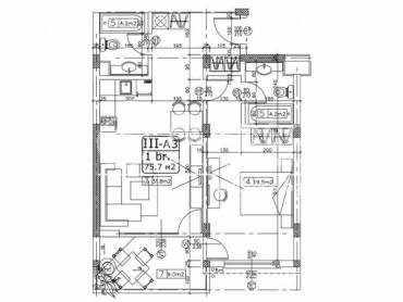 Двустаен апартамент, Свети Влас, 586111, Снимка 1