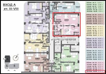 Двустаен апартамент, Бургас, Мадика, 670111, Снимка 1