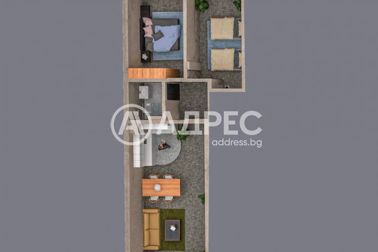 Тристаен апартамент, Пловдив, Христо Смирненски, 677111, Снимка 1