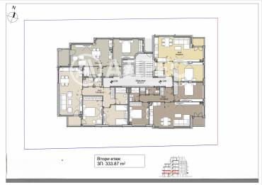 Тристаен апартамент, София, Левски, 656112, Снимка 2