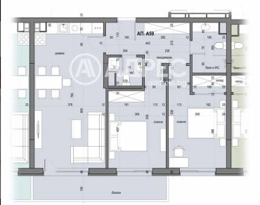 Тристаен апартамент, София, Славия, 656113, Снимка 1