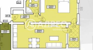 Двустаен апартамент, Благоевград, Освобождение, 672113, Снимка 1