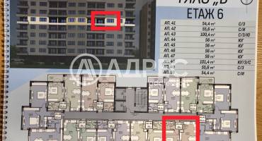 Двустаен апартамент, Варна, Владислав Варненчик, 685115, Снимка 1