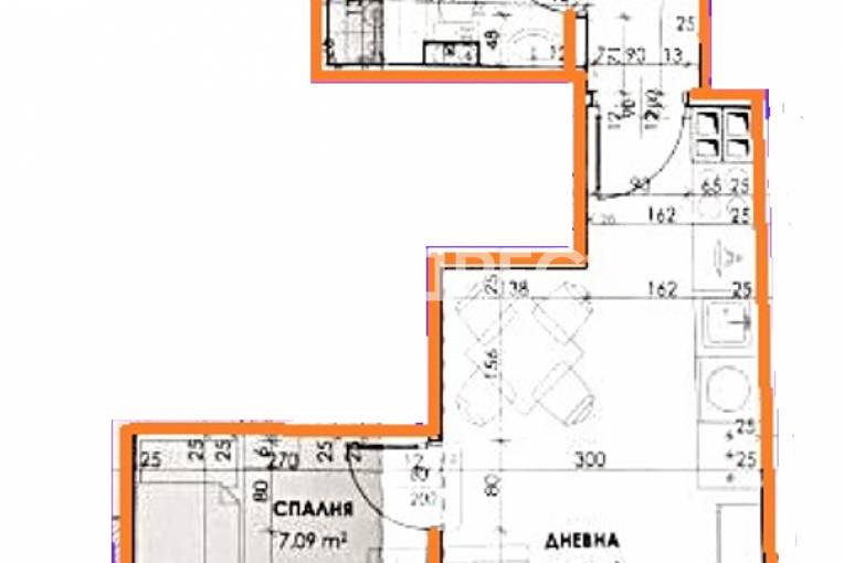 Двустаен апартамент, Пловдив, Кючук Париж, 635116, Снимка 1