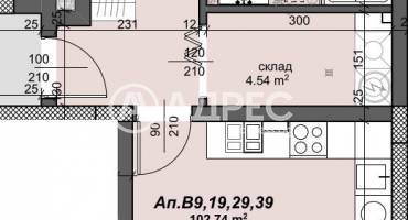 Тристаен апартамент, Пловдив, Тракия, 664116, Снимка 5