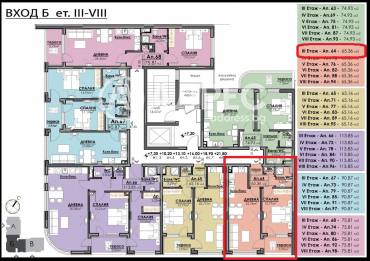 Двустаен апартамент, Бургас, Мадика, 670117, Снимка 1