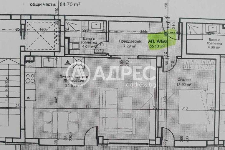 Двустаен апартамент, Пловдив, Христо Смирненски, 646118, Снимка 17