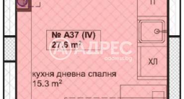 Едностаен апартамент, Бургас, Братя Миладинови, 673118, Снимка 3