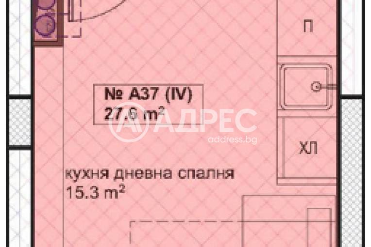 Едностаен апартамент, Бургас, Братя Миладинови, 673118, Снимка 3