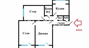 Тристаен апартамент, София, Люлин 5, 677118, Снимка 4