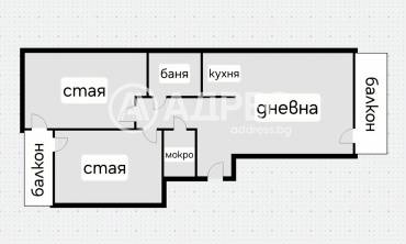 Тристаен апартамент, София, Драгалевци, 673121, Снимка 1